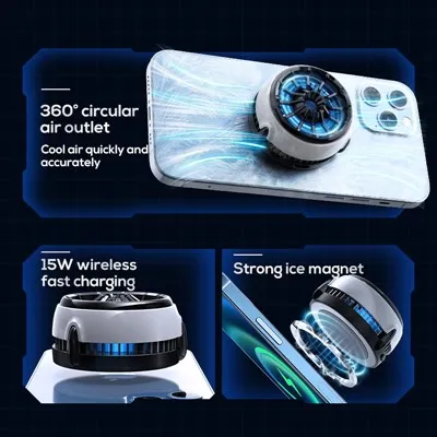 Fuarú Fón Maighnéadach Le Muirearú Gan Sreang